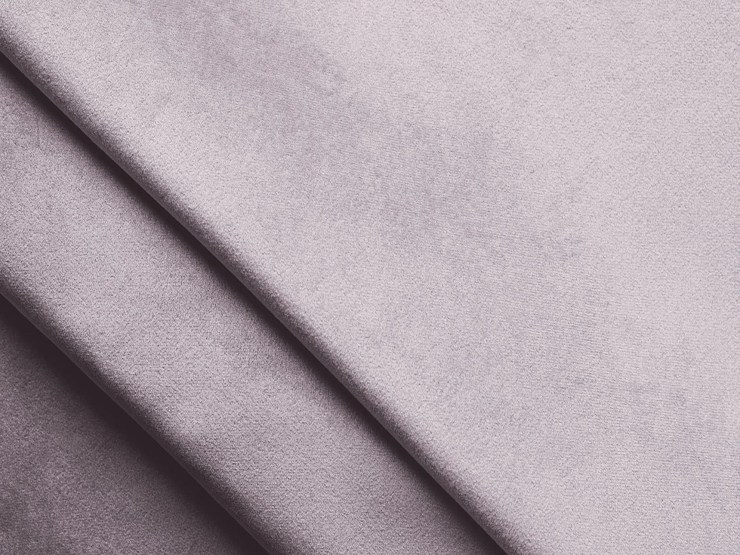 Tweepersoonsbed + matras 174 x 220 - velours - lavendel - ILIMA