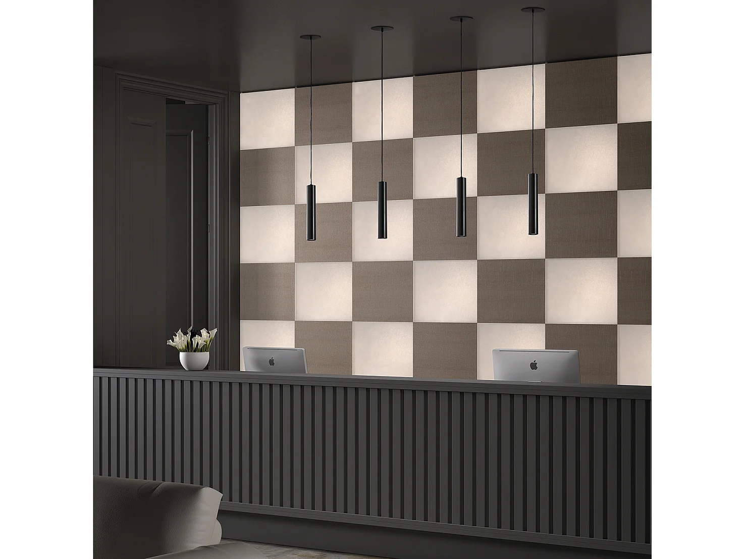 Lampada da soffitto moderna Tania-h.33 cm-gu10 50w-base d.ø14 cm-acciaio e oro-ip20