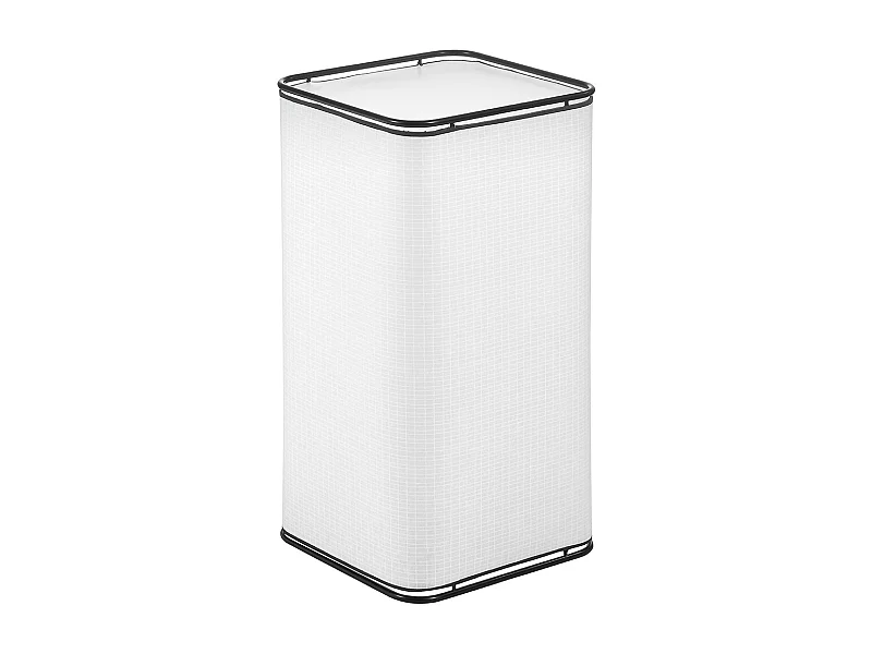 AKIRO Stehleuchte im modernen Stil – Breite 35 x Höhe 72 cm – 2X T8 LED – 9 W 3K – IP20 – an/aus – 2 m Kabel – Stahl und Kunststoff – Schwarz und Weiß