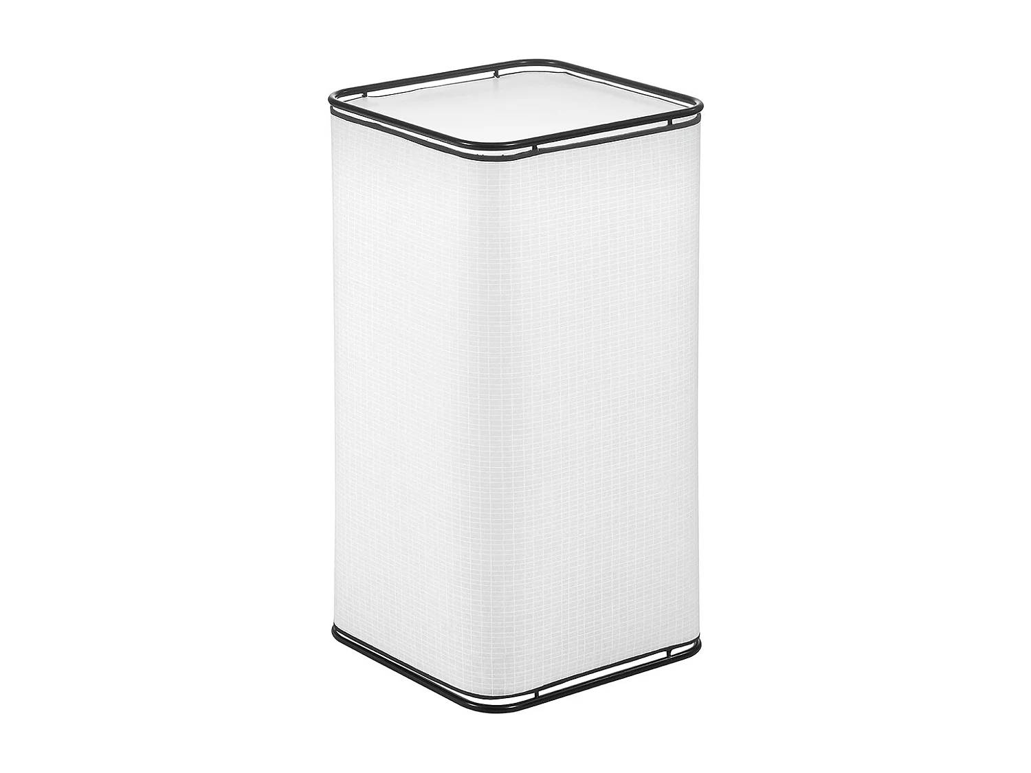 AKIRO Stehleuchte im modernen Stil – Breite 35 x Höhe 72 cm – 2X T8 LED – 9 W 3K – IP20 – an/aus – 2 m Kabel – Stahl und Kunststoff – Schwarz und Weiß