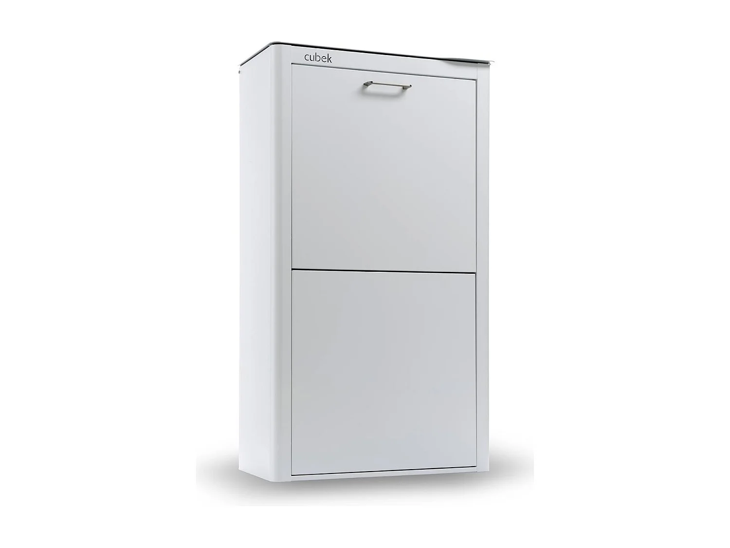 Küchenabfalleimer - Mülltrennungssystem mit 4 Fächern à 20 Litern - CUBEK