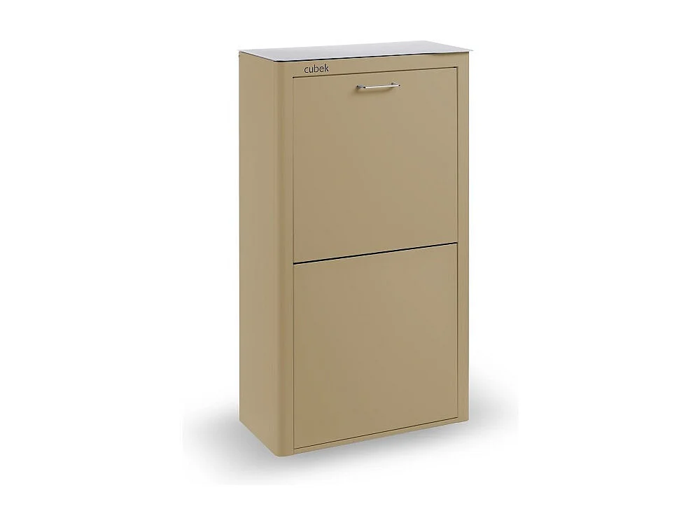 Pattumiera da cucina - Bidone per raccolta differenziata - 4 scomparti da 20L - CUBEK