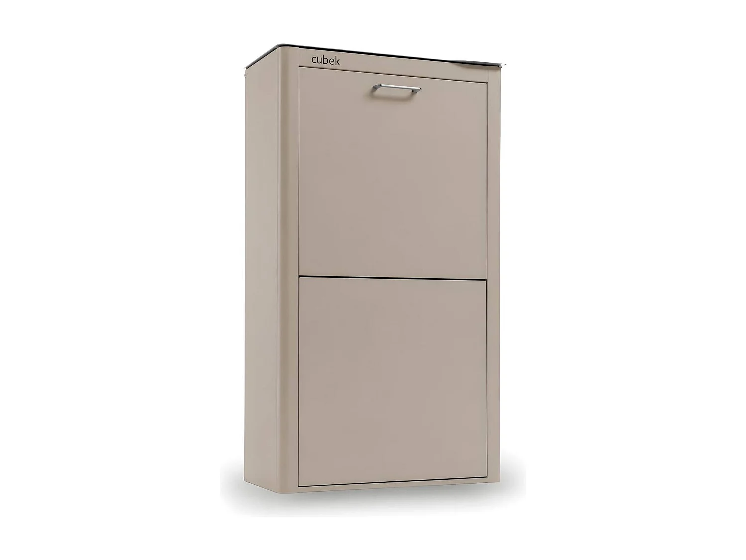 Cubo de basura para la cocina - Cubo de reciclaje - 4 compartimentos de 20L - CUBEK