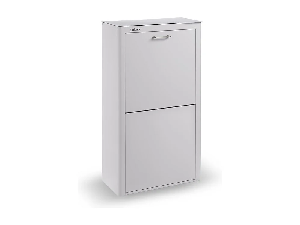 Cubo de basura para la cocina - Cubo de reciclaje - 4 compartimentos de 20L - CUBEK