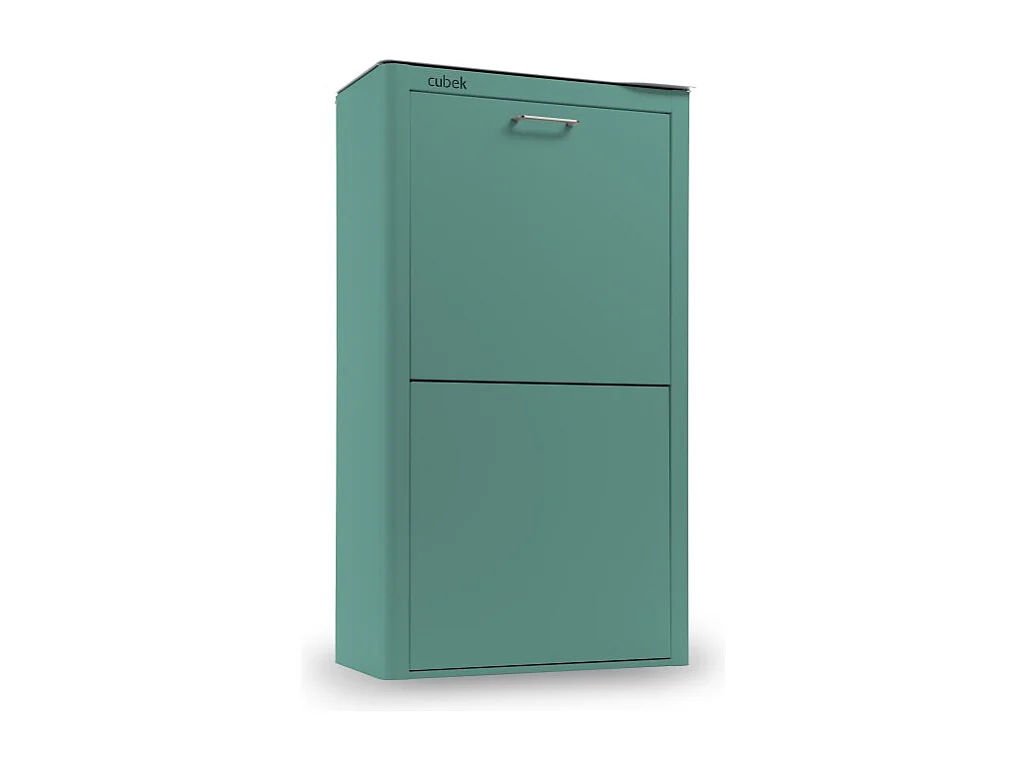 Pattumiera da cucina - Bidone per raccolta differenziata - 4 scomparti da 20L - CUBEK