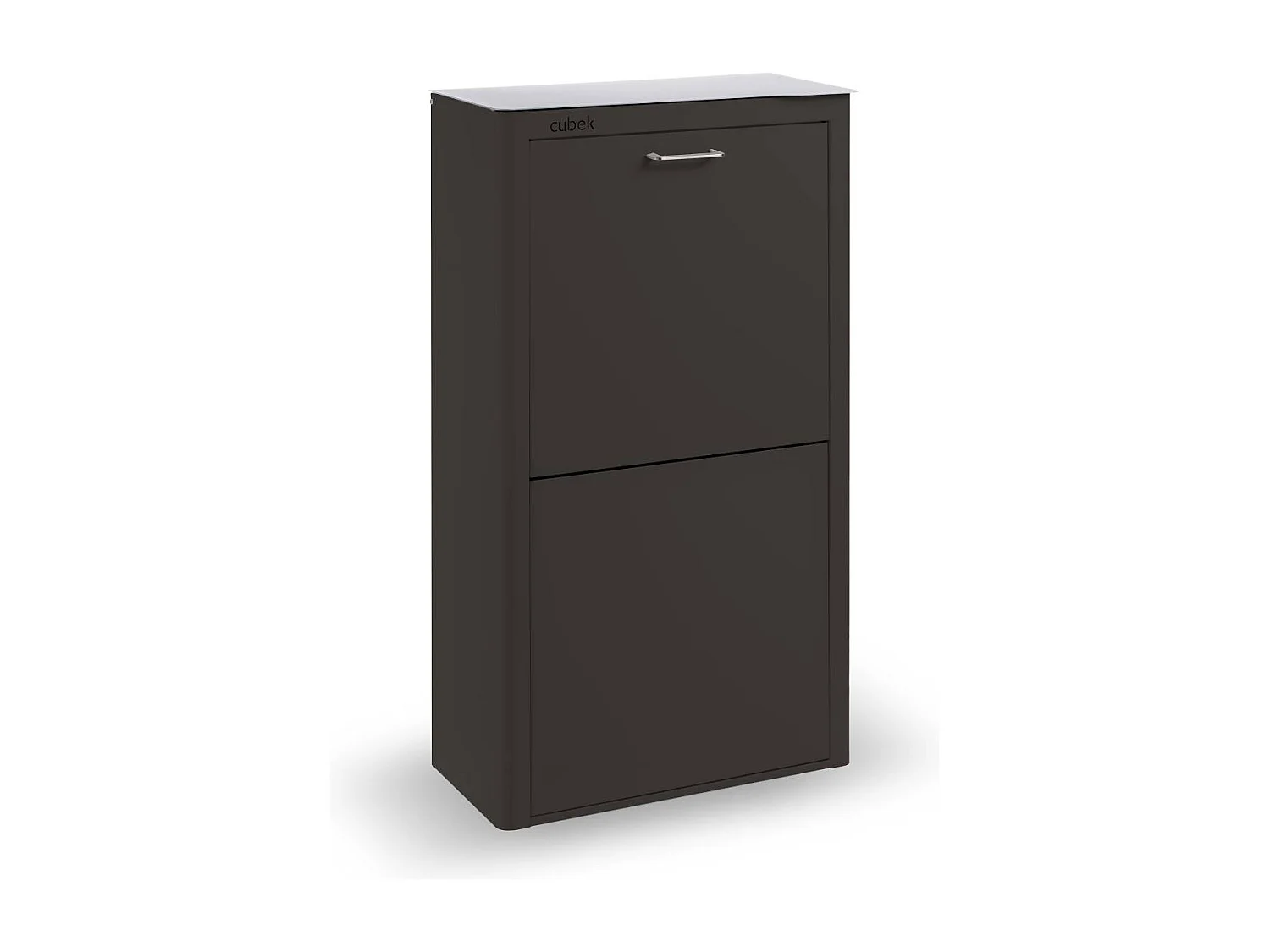 Cubo de basura para la cocina - Cubo de reciclaje - 4 compartimentos de 20L - CUBEK