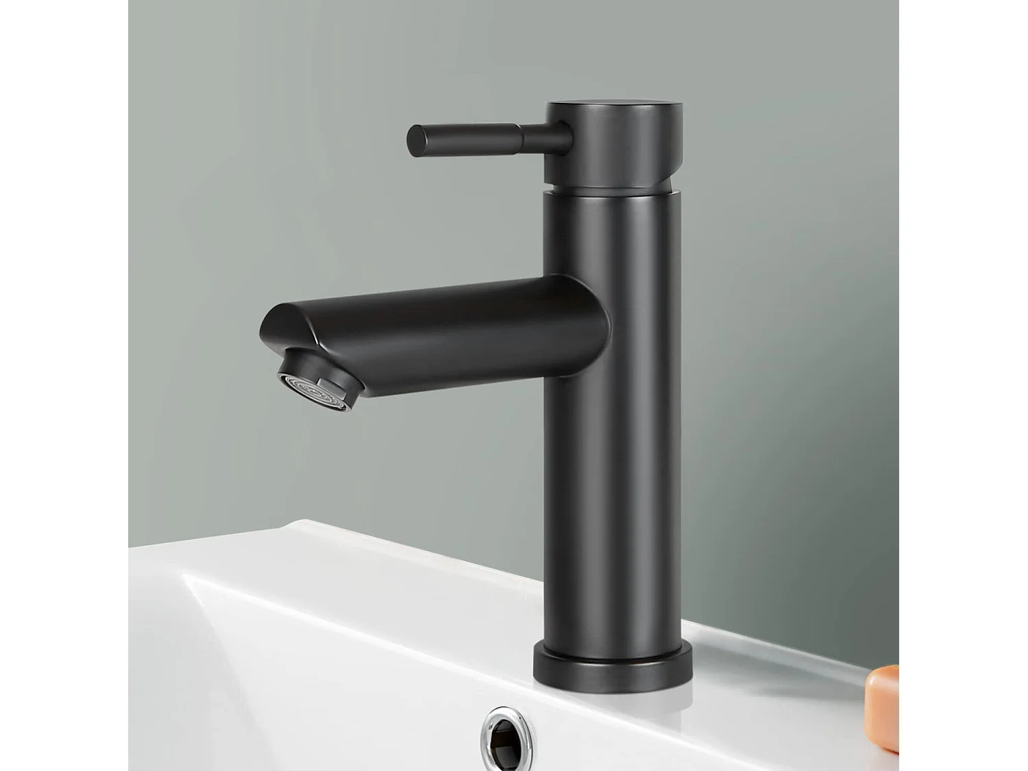 NETTLIFE robinet d'évier robinet chaud/froid robinet haute pression en acier inoxydable