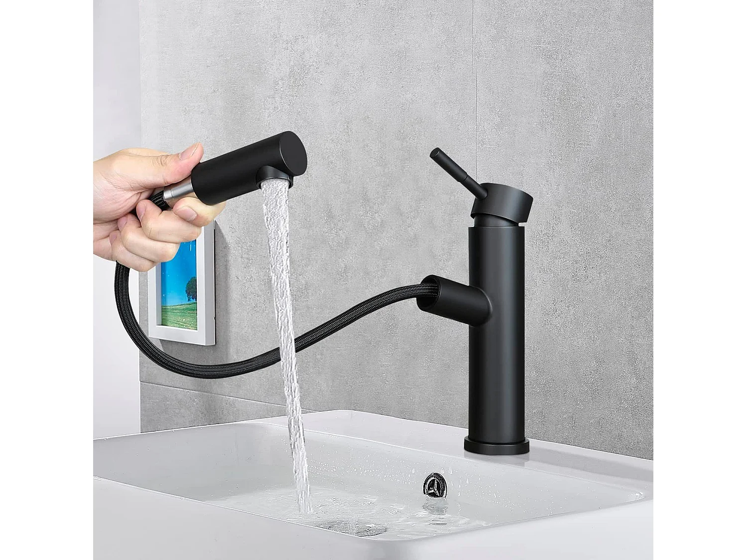 NETTLIFE wastafel mengkraan koude hoge druk water kraan badkamer kraan