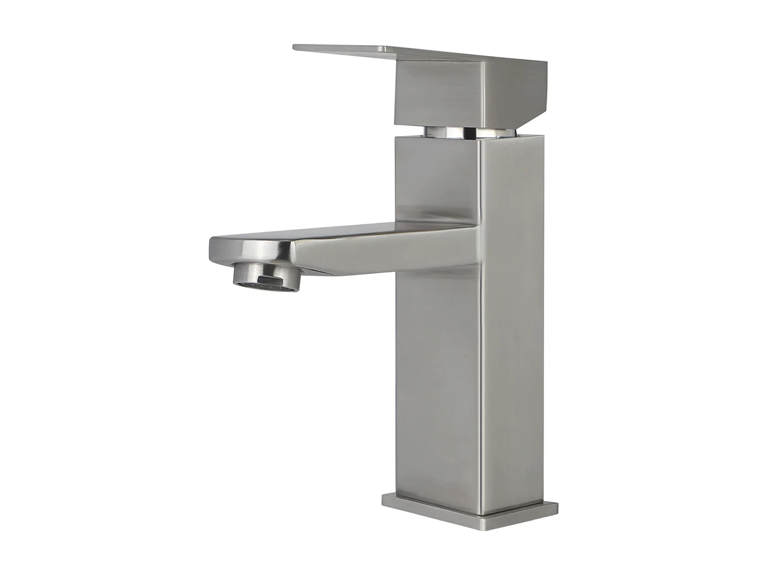 NETTLIFE robinet d'évier robinet chaud/froid robinet haute pression en acier inoxydable