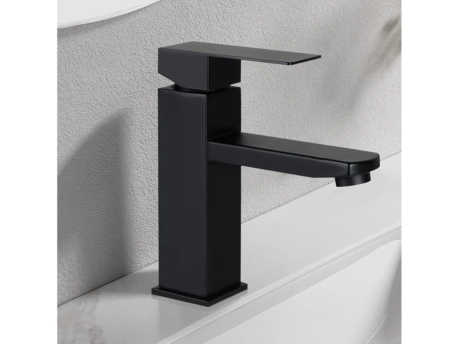 NETTLIFE robinet d'évier robinet chaud/froid robinet haute pression en acier inoxydable