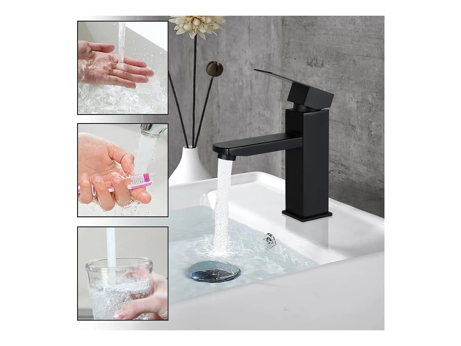 NETTLIFE keukenkraan warm/koud hoge druk RVS kraan