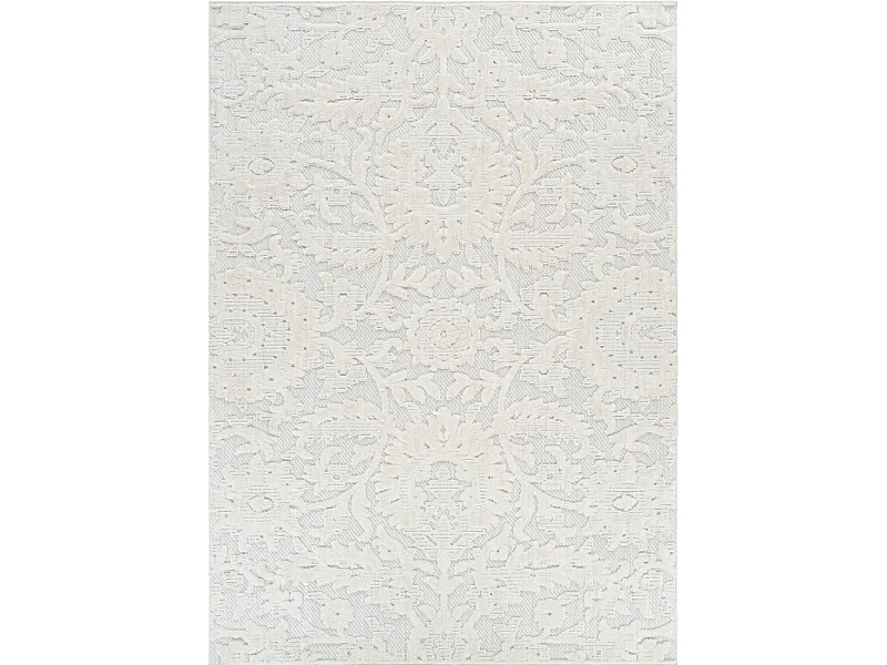 Tapis baroque crème - MANISA 919 Crème 80*300