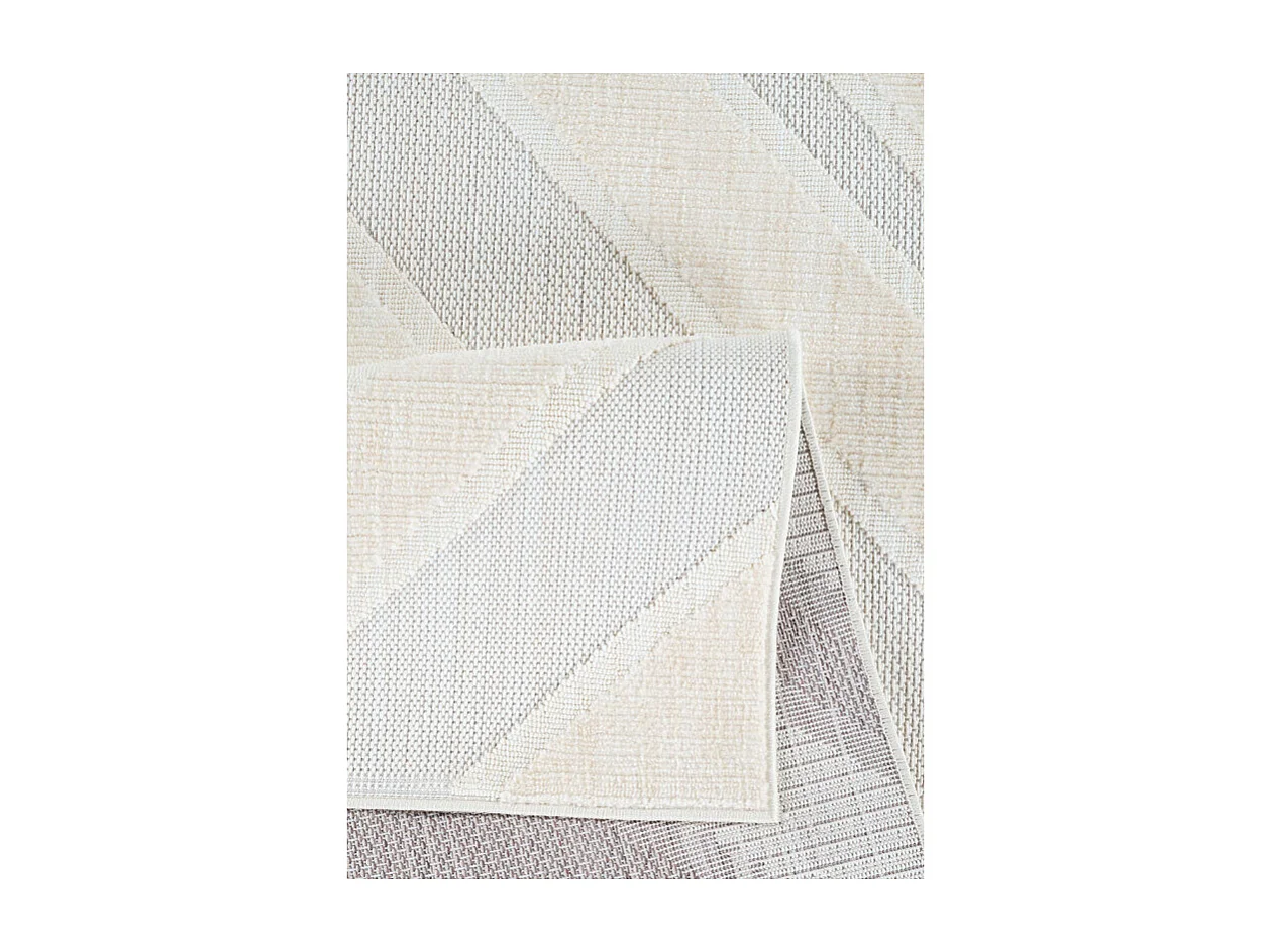 Tapis losange crème - MANISA 454 Crème 120*170