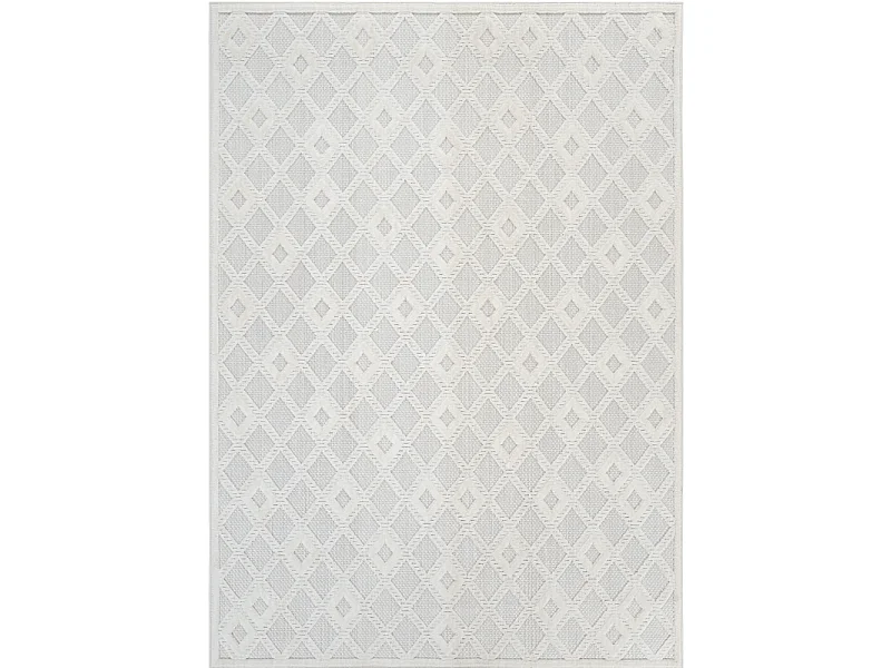 Tapis géométrique crème - MANISA 901 Crème 120*170