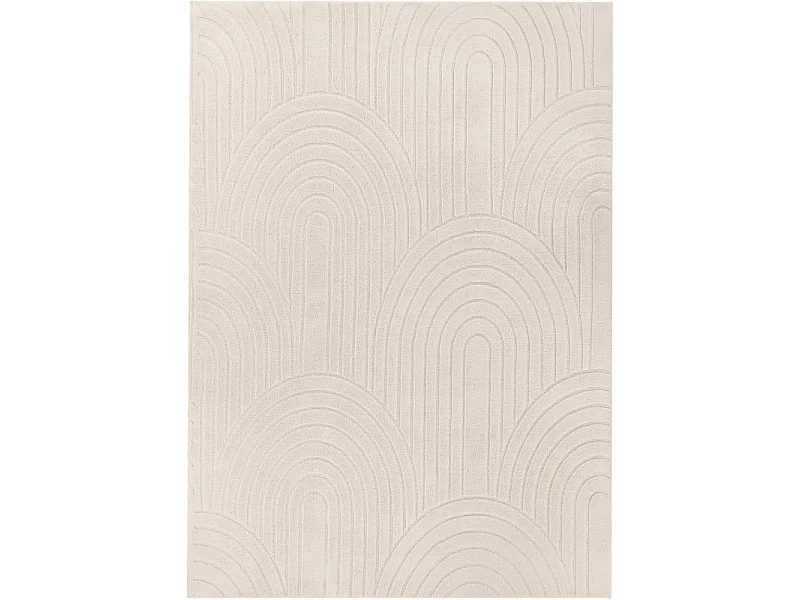 Tapis lavable arc crème - ROME 71 Crème 200*280