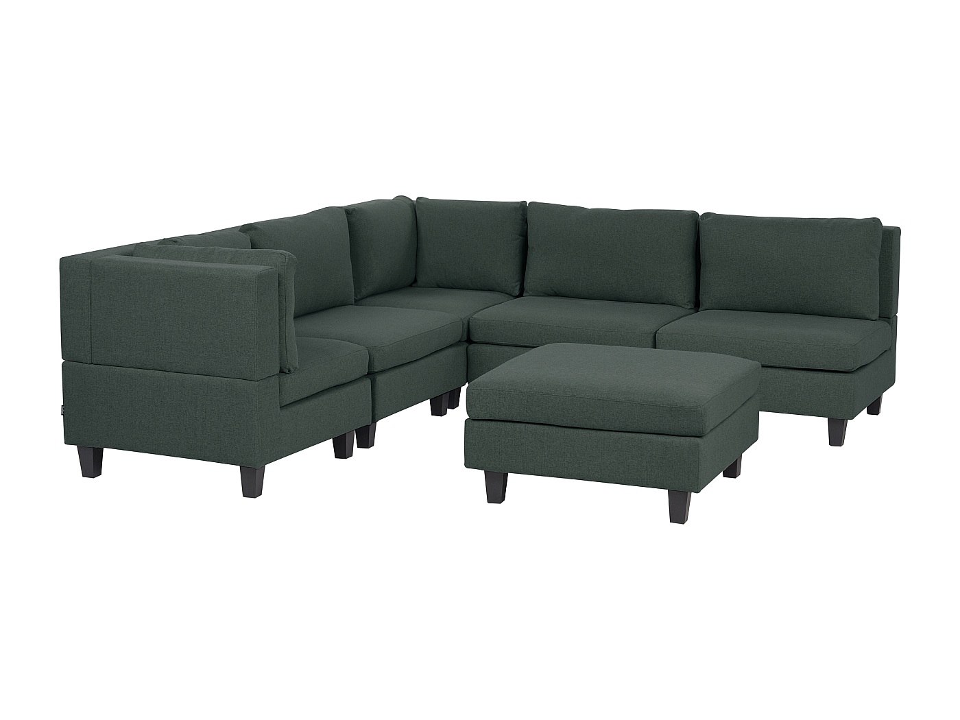 Divano Angolare Belfast Con Contenitore - Microfibra Rosso Scuro, Molle Insacchettate, 243x218 Cm - 2