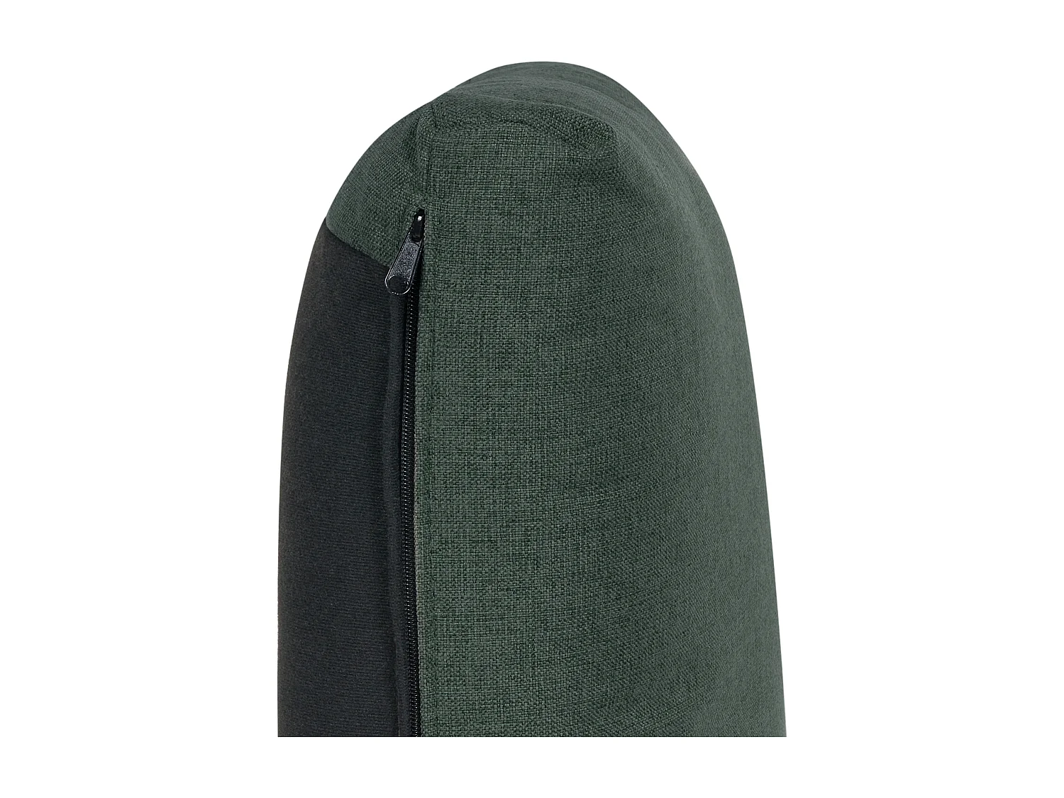 Canapé d'angle modulable UNSTAD Tissu Vert foncé 4 places Côté droit