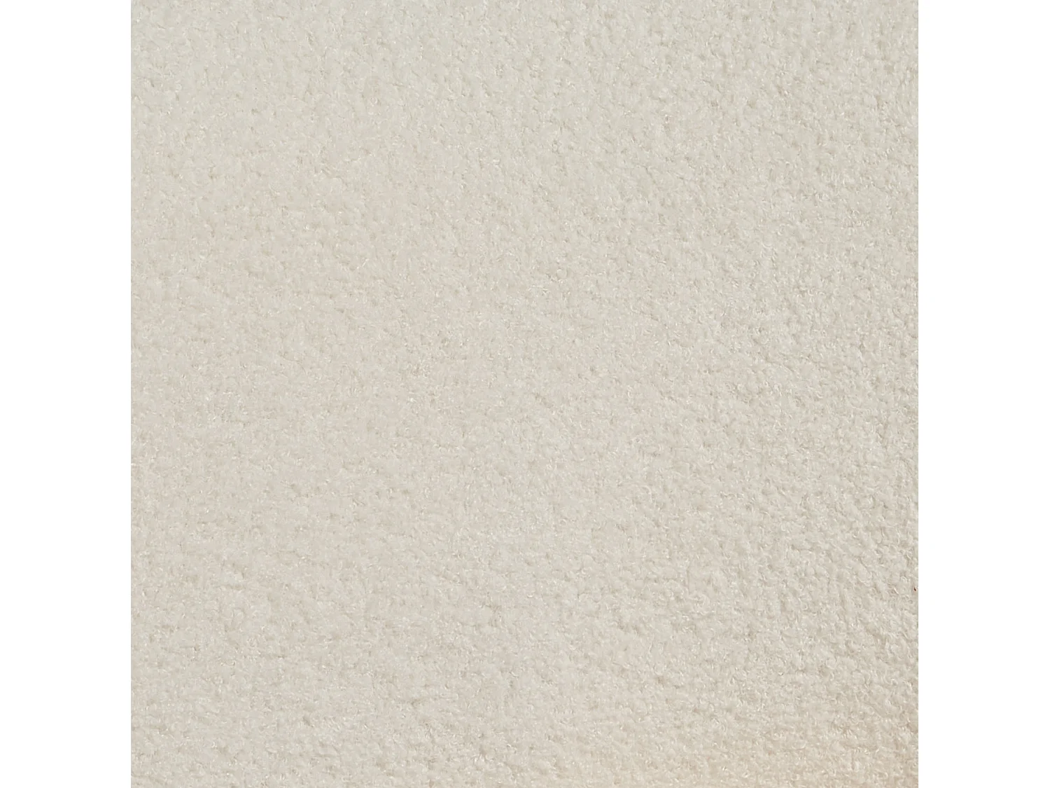 Canapé 3 places SAVAR Bouclé Blanc