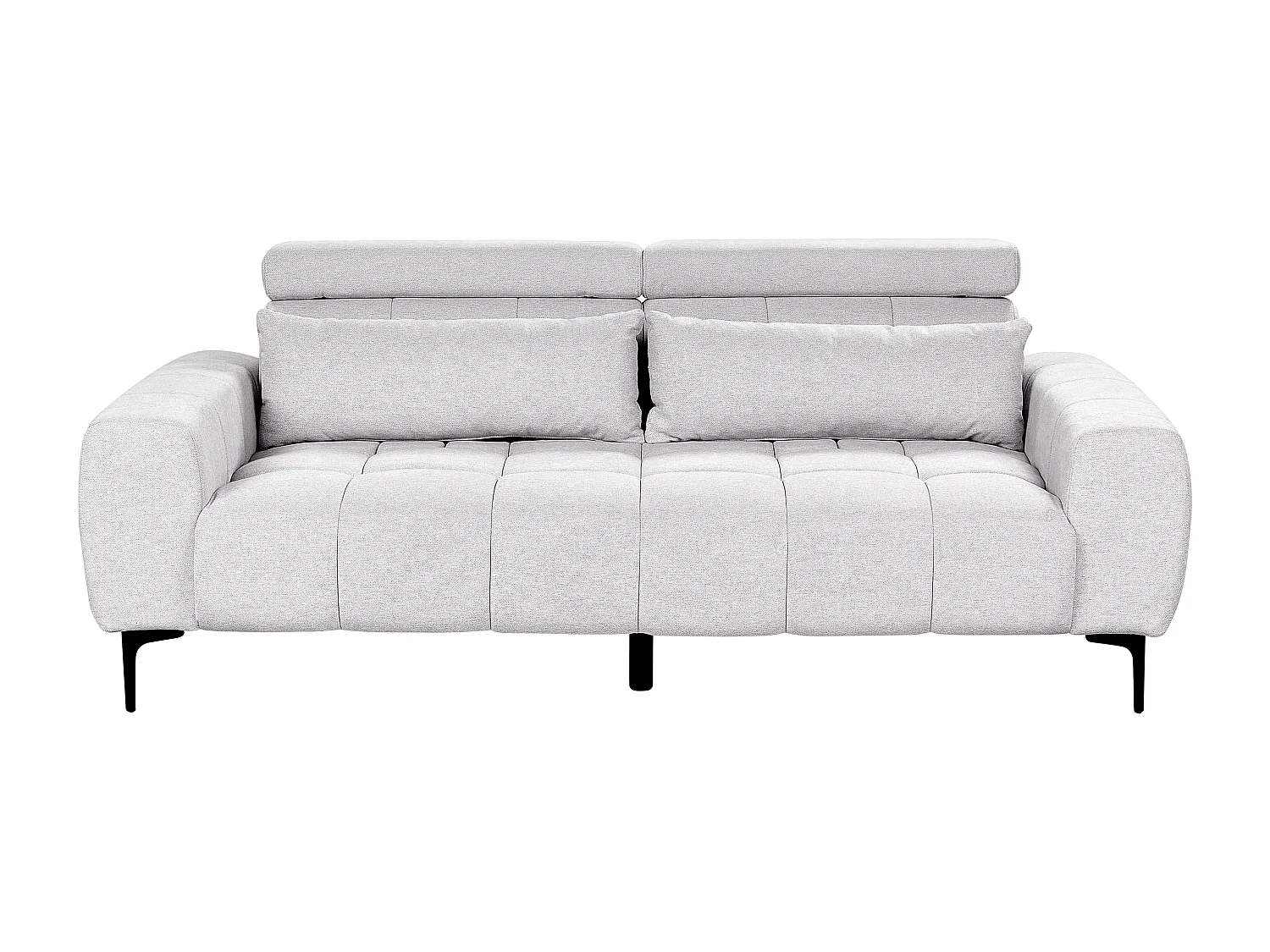 Sofa VEGAMO Szary dla 3 osób