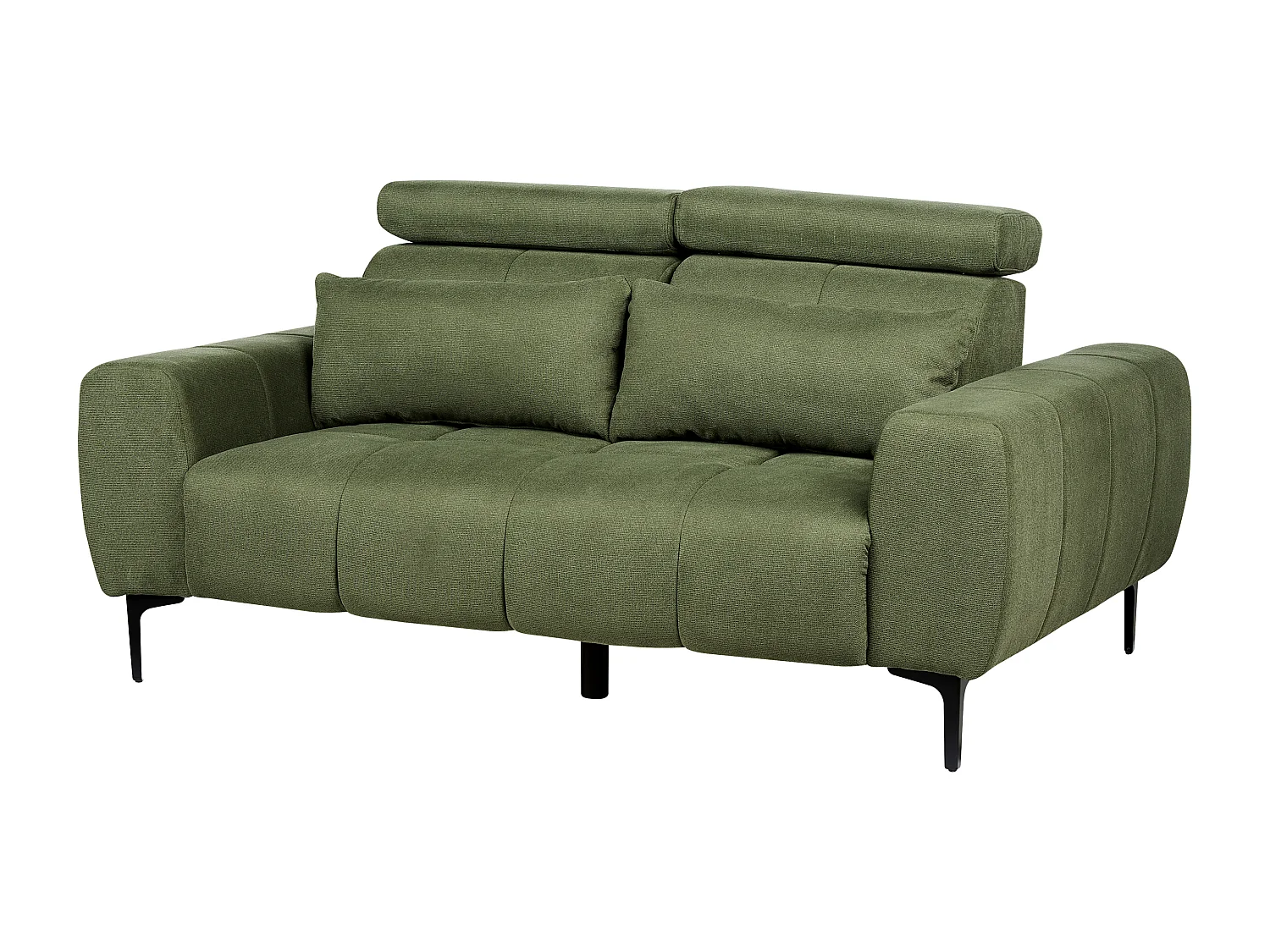 Sofa VEGAMO Zielony dla 2 osób