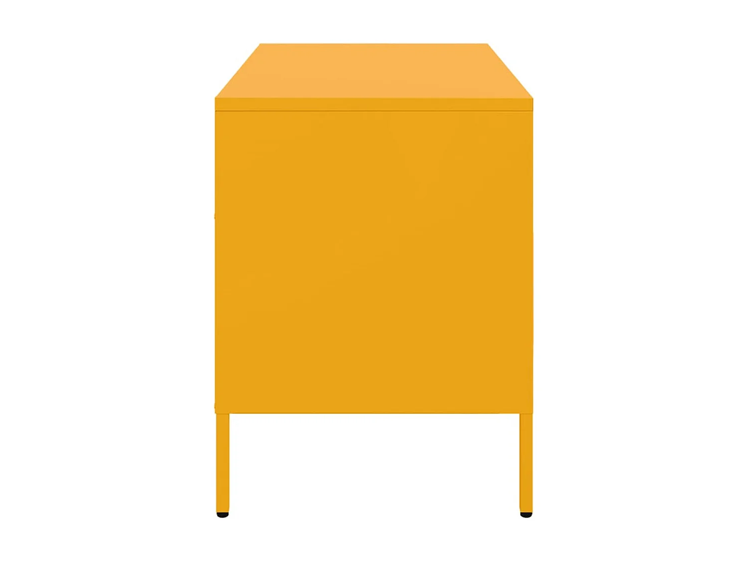 TV-Schrank Senfgelb 68x39x50,5 cm Stahl