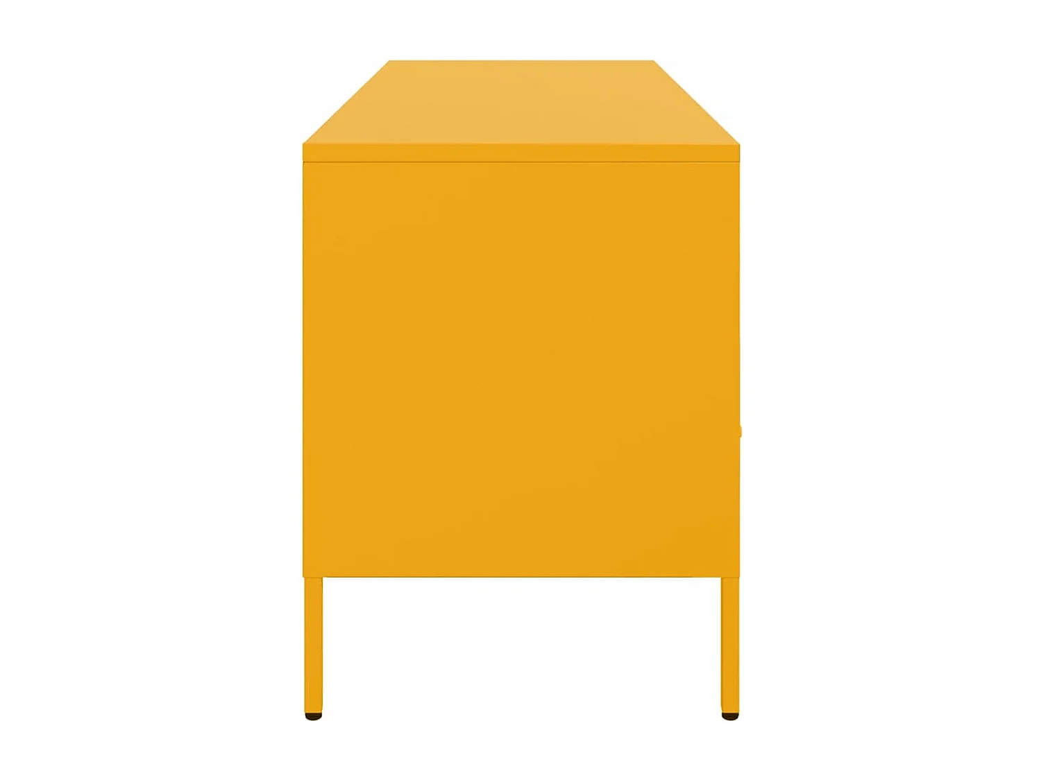 TV-Schrank Senfgelb 100,5x39x50,5 cm Stahl