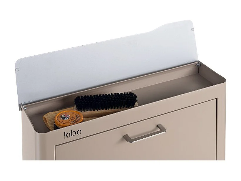 KIBO, Schuhständer - Schuhschrank, 4 Fächer, für 9 Paar Schuhe, 3 Farben erhältlich