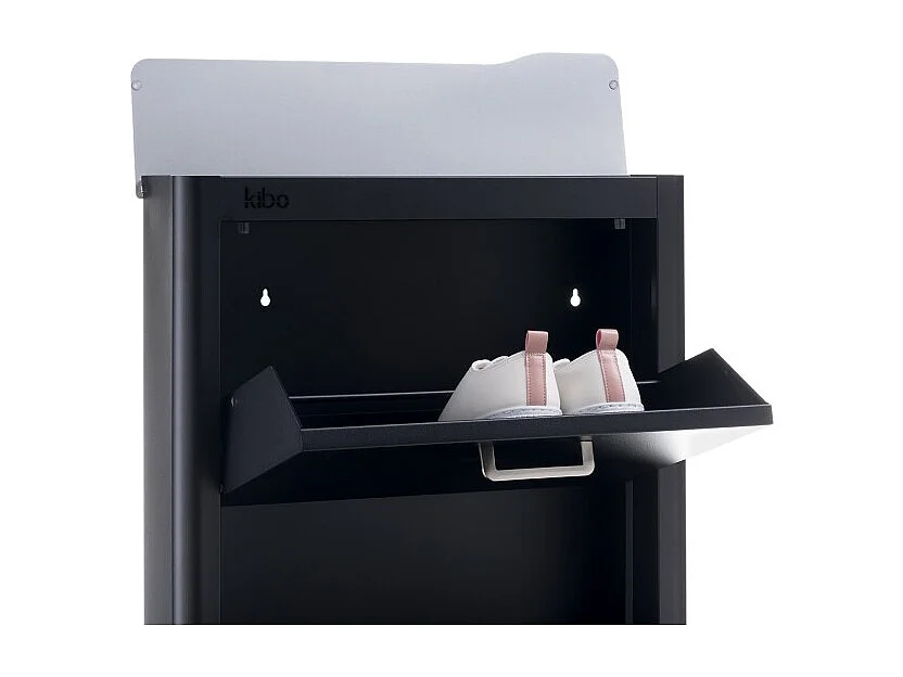 KIBO, Schuhständer - Schuhschrank, 3 Fächer, für 9 Paar Schuhe, 3 Farben erhältlich