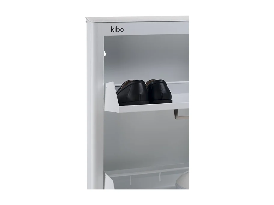 KIBO, Schuhständer - Schuhschrank, 3 Fächer, für 9 Paar Schuhe, 3 Farben erhältlich