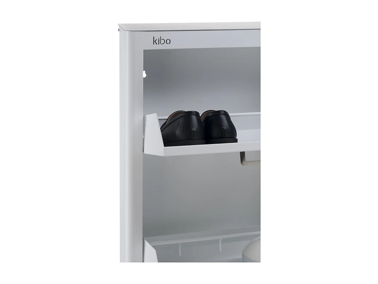 KIBO, Schuhständer - Schuhschrank, 3 Fächer, für 9 Paar Schuhe, 3 Farben erhältlich