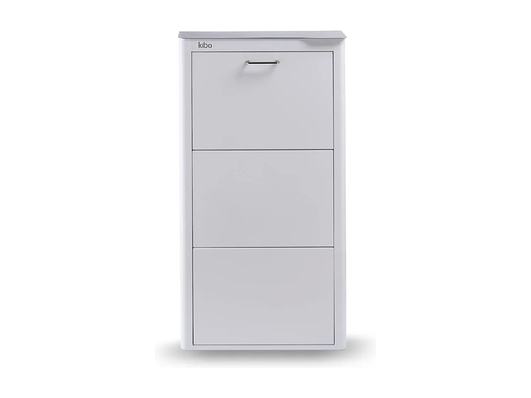 Meuble à chaussures KIBO compact 3 compartiments gain de place