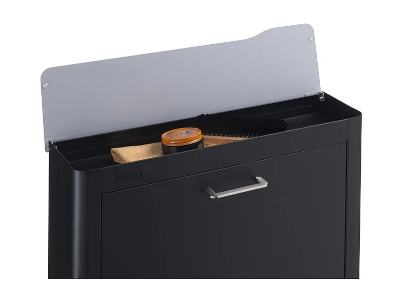 KIBO, Schuhständer - Schuhschrank, 4 Fächer, für 9 Paar Schuhe, 3 Farben erhältlich