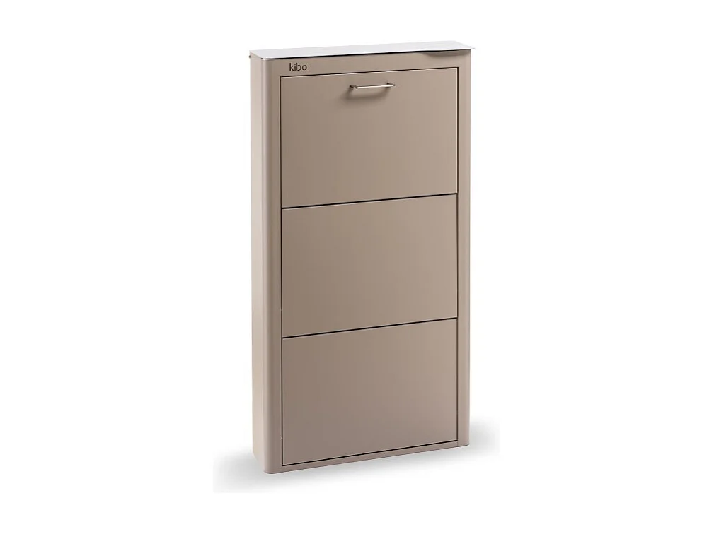 KIBO, Schuhständer - Schuhschrank, 3 Fächer, für 9 Paar Schuhe, 3 Farben erhältlich