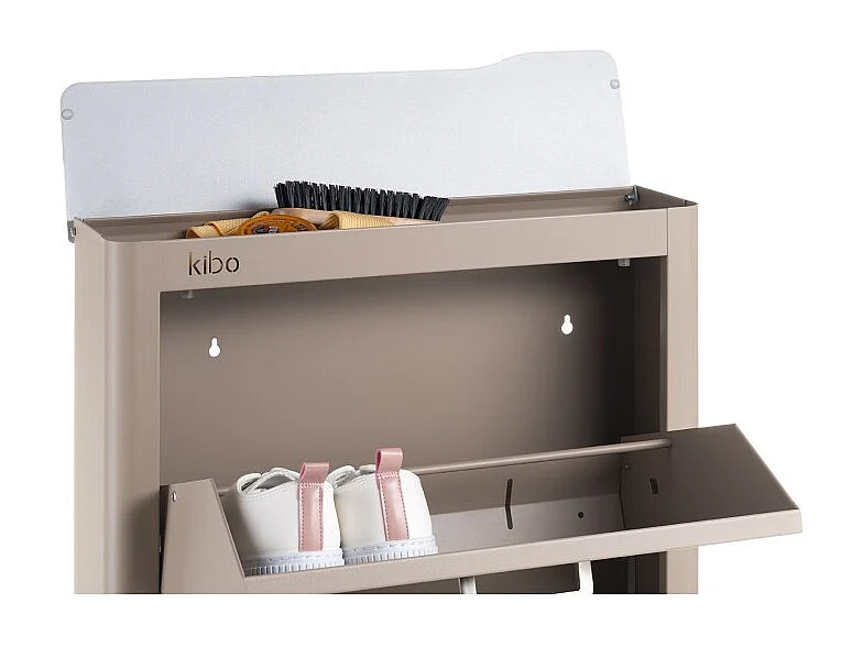 KIBO, Schuhständer - Schuhschrank, 3 Fächer, für 9 Paar Schuhe, 3 Farben erhältlich