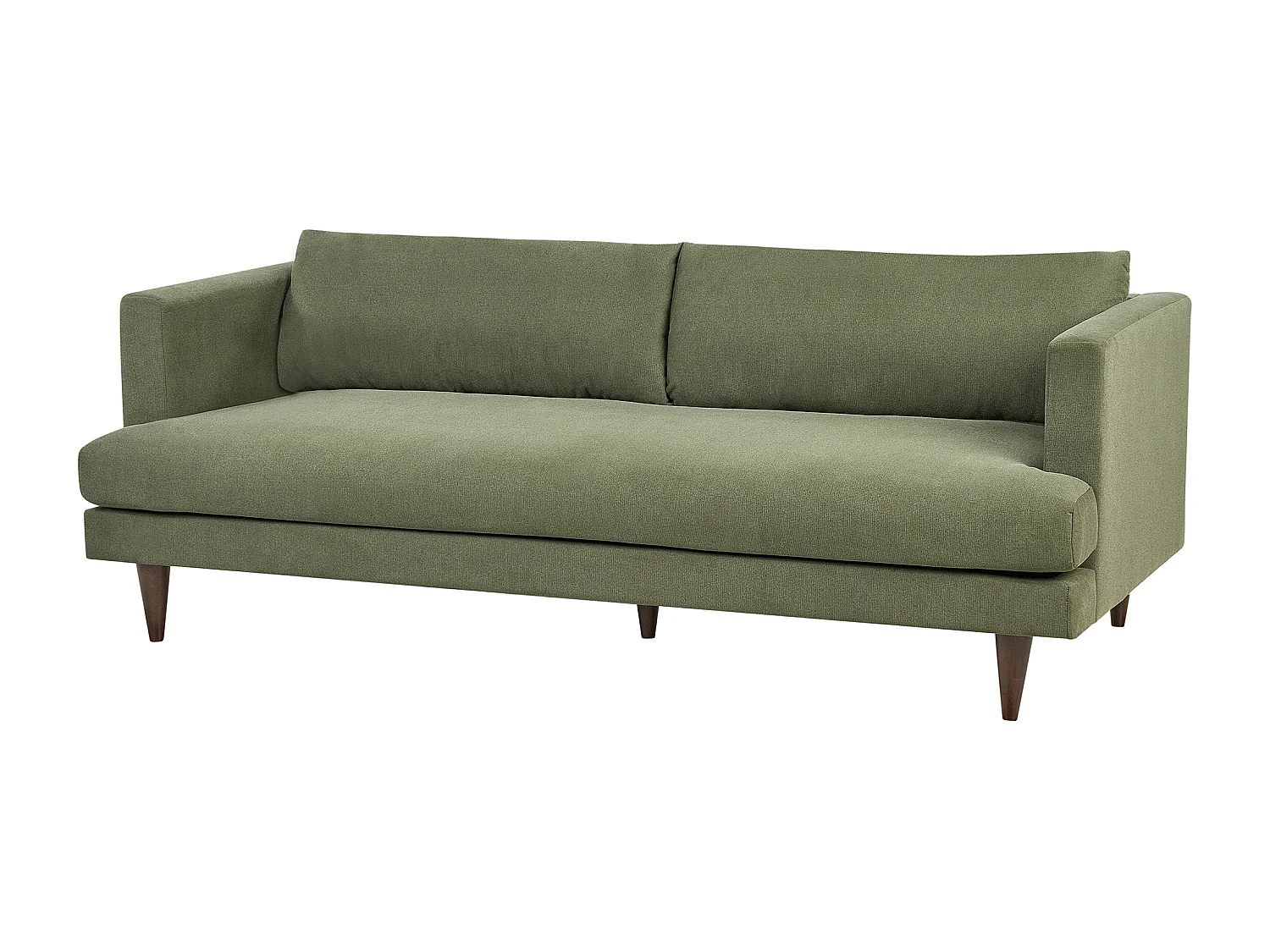 Sofa JARPEN Stoff Grün 3-Sitzer