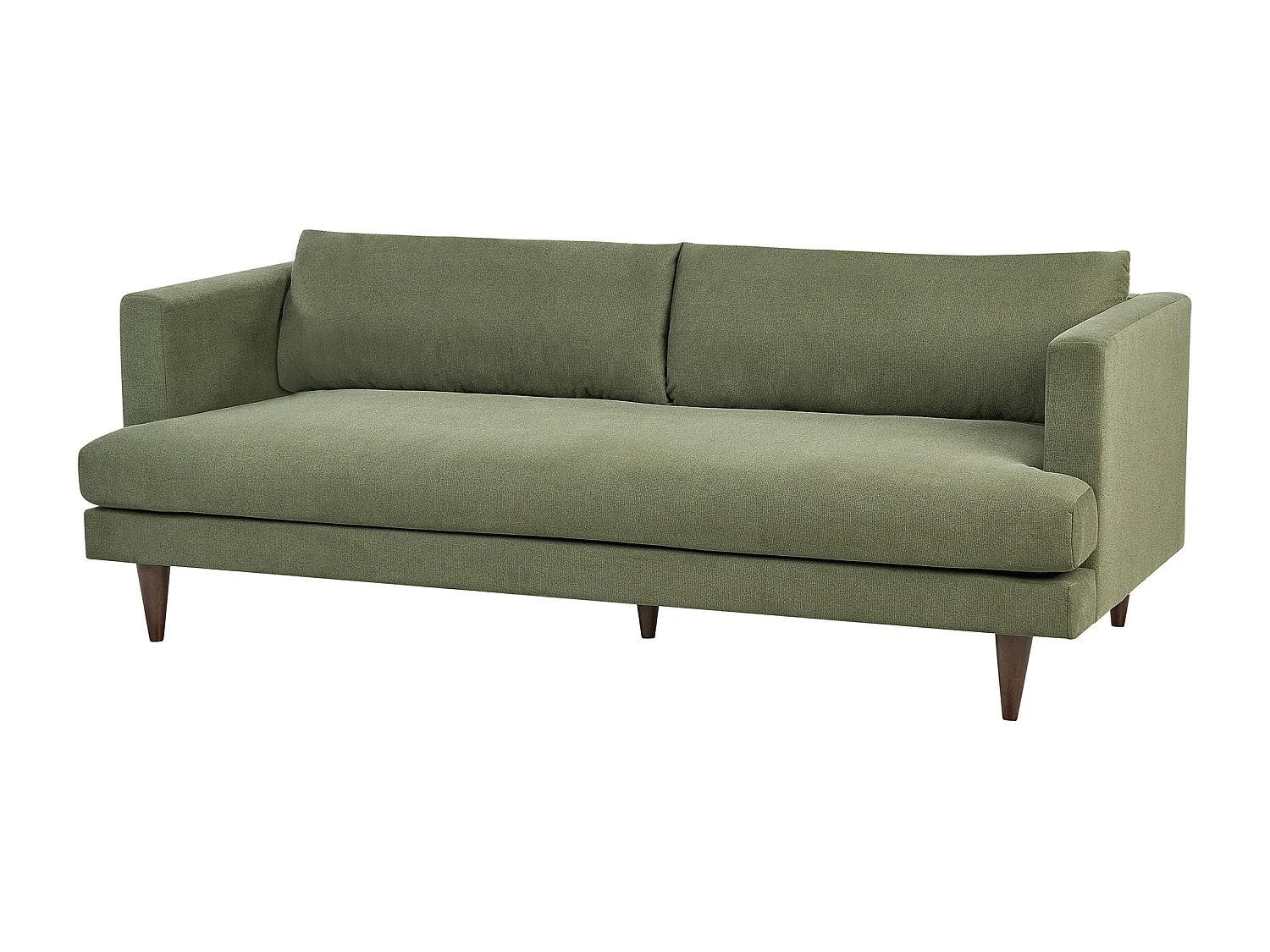 Sofa JARPEN Stoff Grün 3-Sitzer