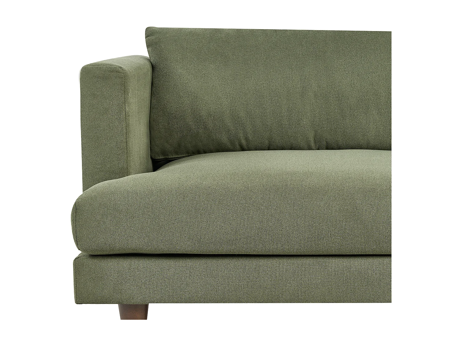 Sofa JARPEN Stoff Grün 3-Sitzer