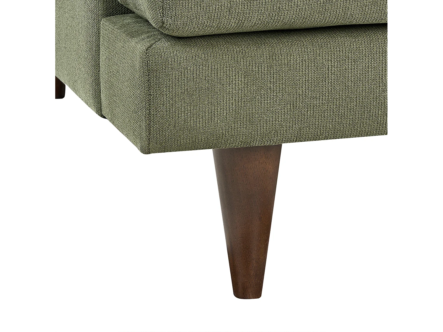 Sofa JARPEN Stoff Grün 3-Sitzer