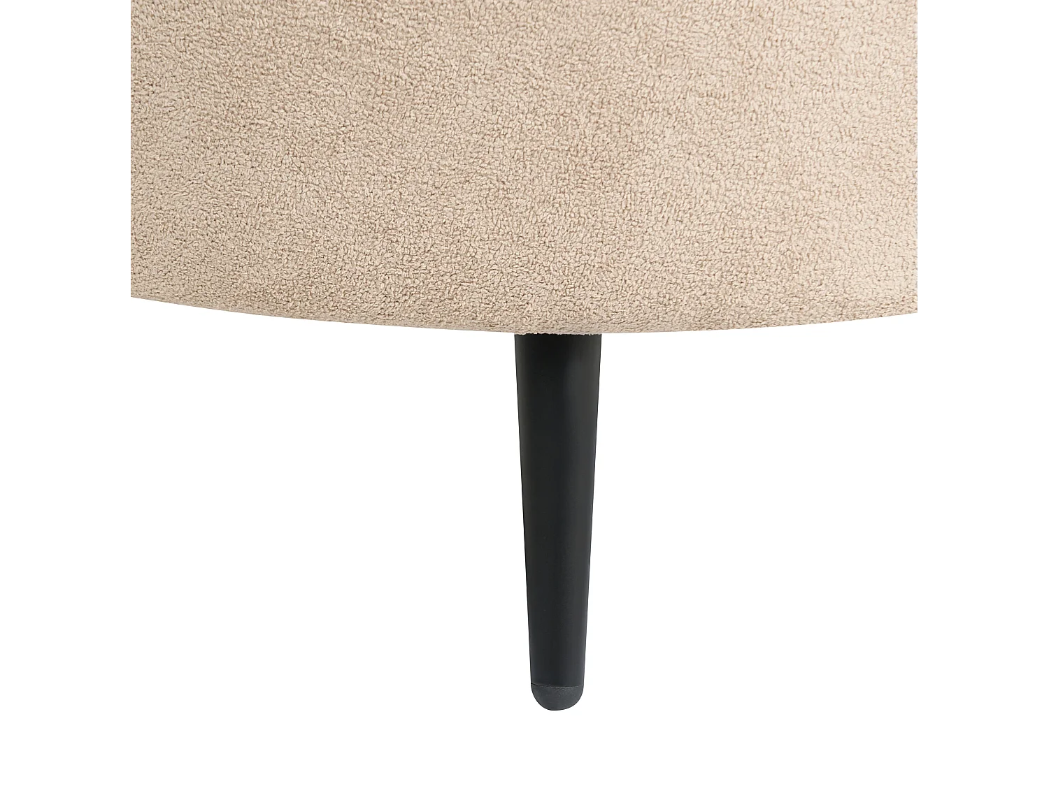 Canapé 3 places SAVAR Bouclé Beige