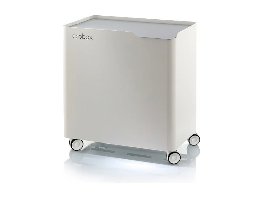 DON HIERRO - Cubo de basura para el reciclaje ECOBOX-TOP, 40 litros-