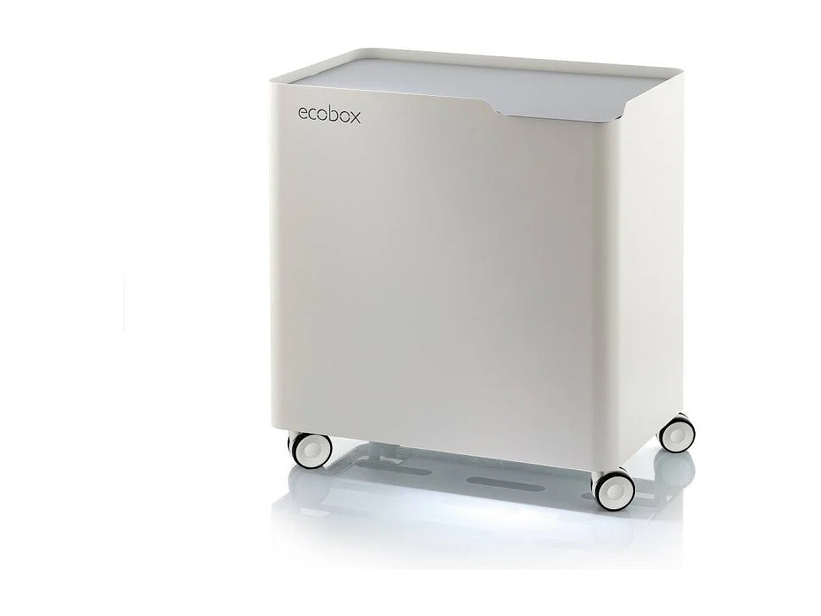 DON HIERRO - Cubo de basura para el reciclaje ECOBOX-TOP, 40 litros-