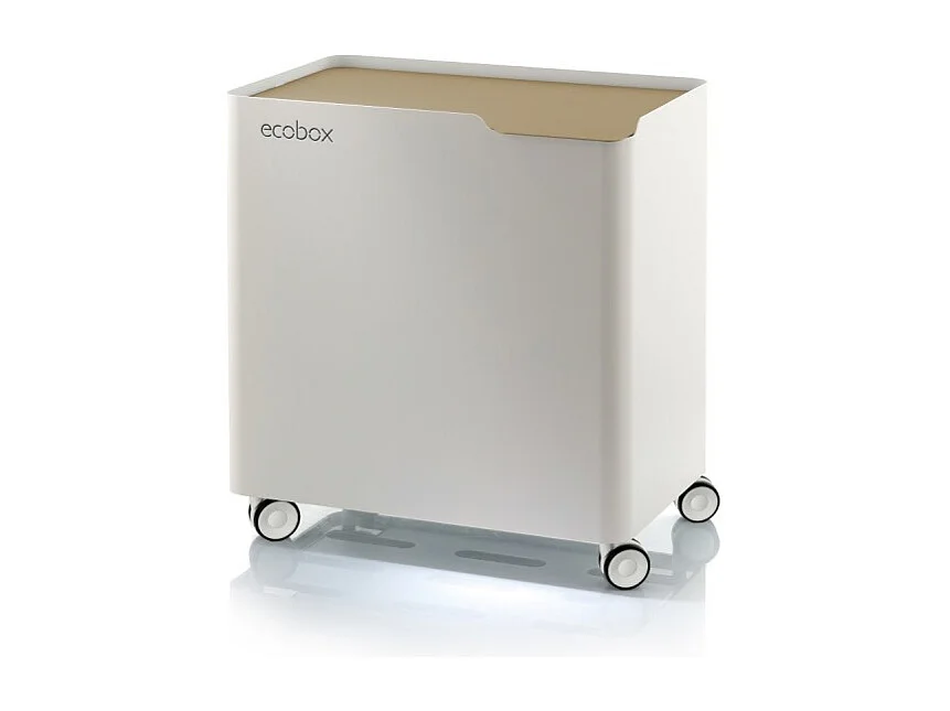 Recycling-Mülleimer – Effizientes Trennen mit Design & Rollen - ECOBOX 60L