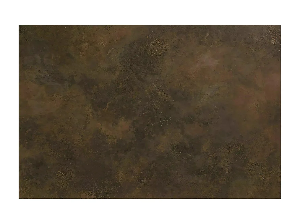 Table design céramique bronze - 180/230 cm - pieds bois - Viani