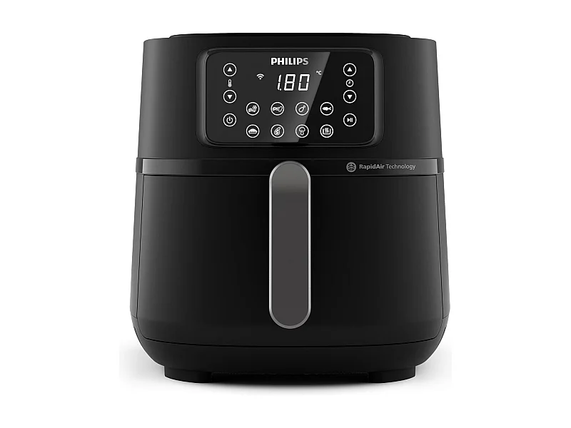 Philips 5000 Series 5000 Connessa HD9285/93 Airfryer XXL Friggitrice ad Aria 6 porzioni 7,2L Nero