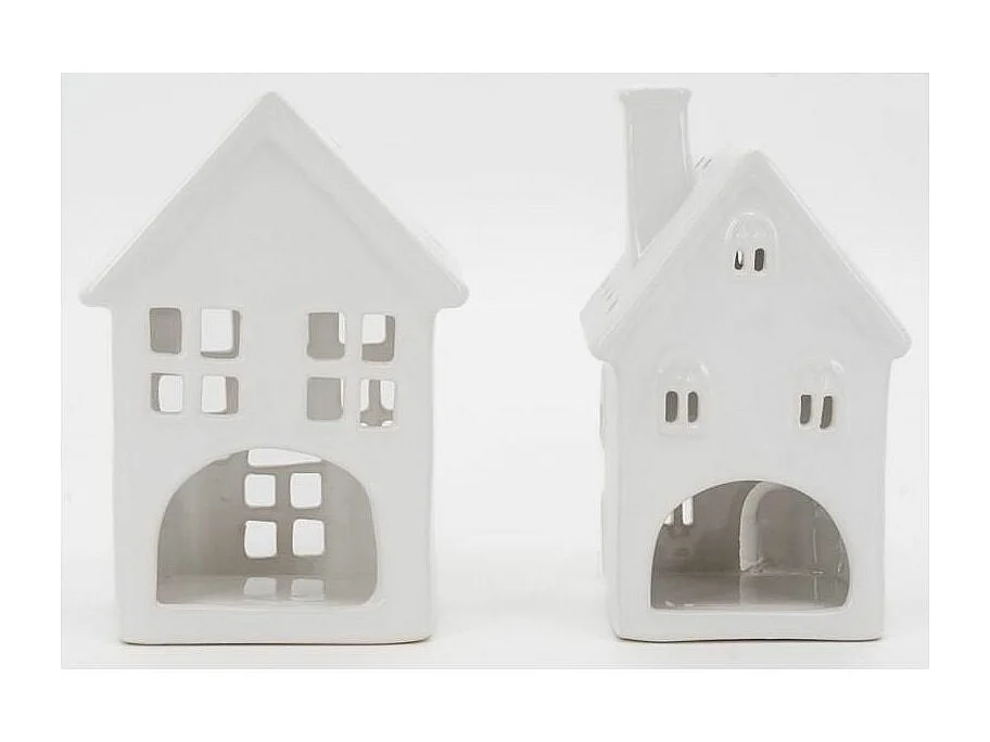 Maisons décoratives en céramique Village de noel