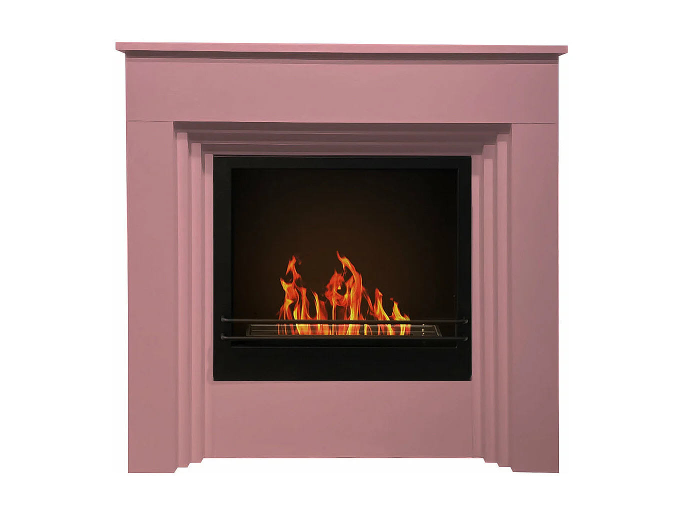 Lareira a bioetanol biofireplace de piso colorido BELLINI Rosa 3015 L96xD35xH96