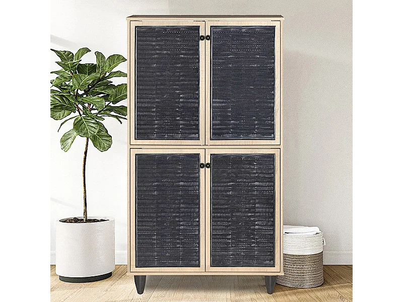 meuble à chaussures lisa 70,5x35x122 cm