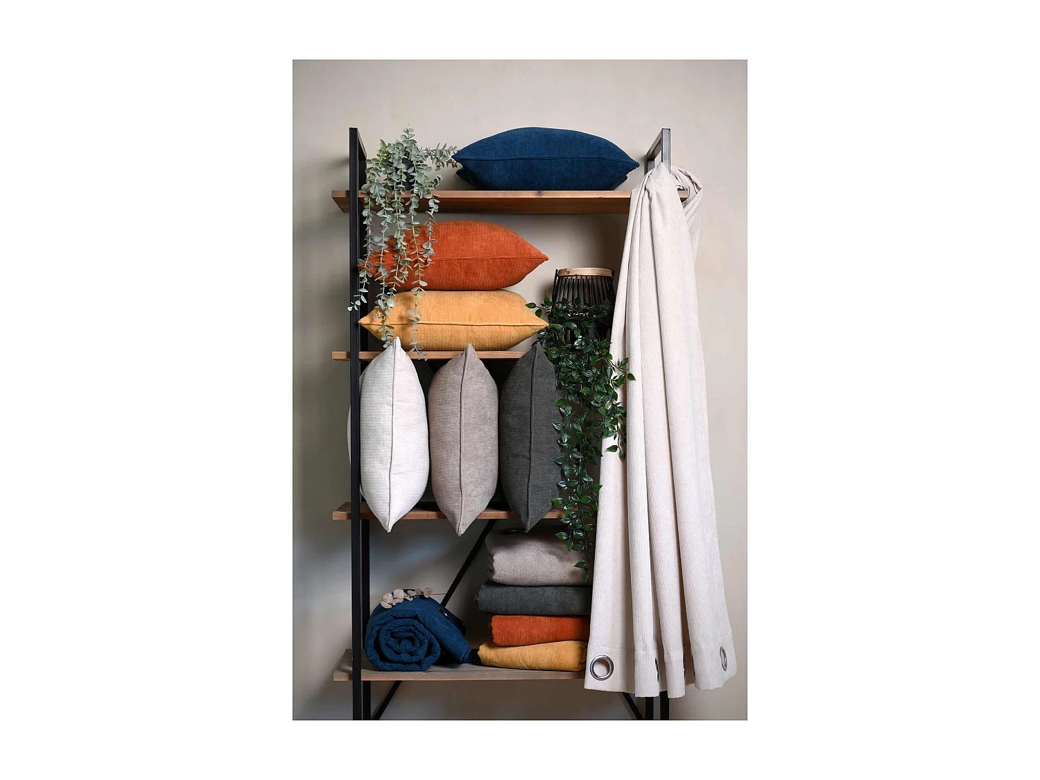 Rideau Antonin Ecru 140x260 cm - Élégance et Luminosité pour Votre Intérieur