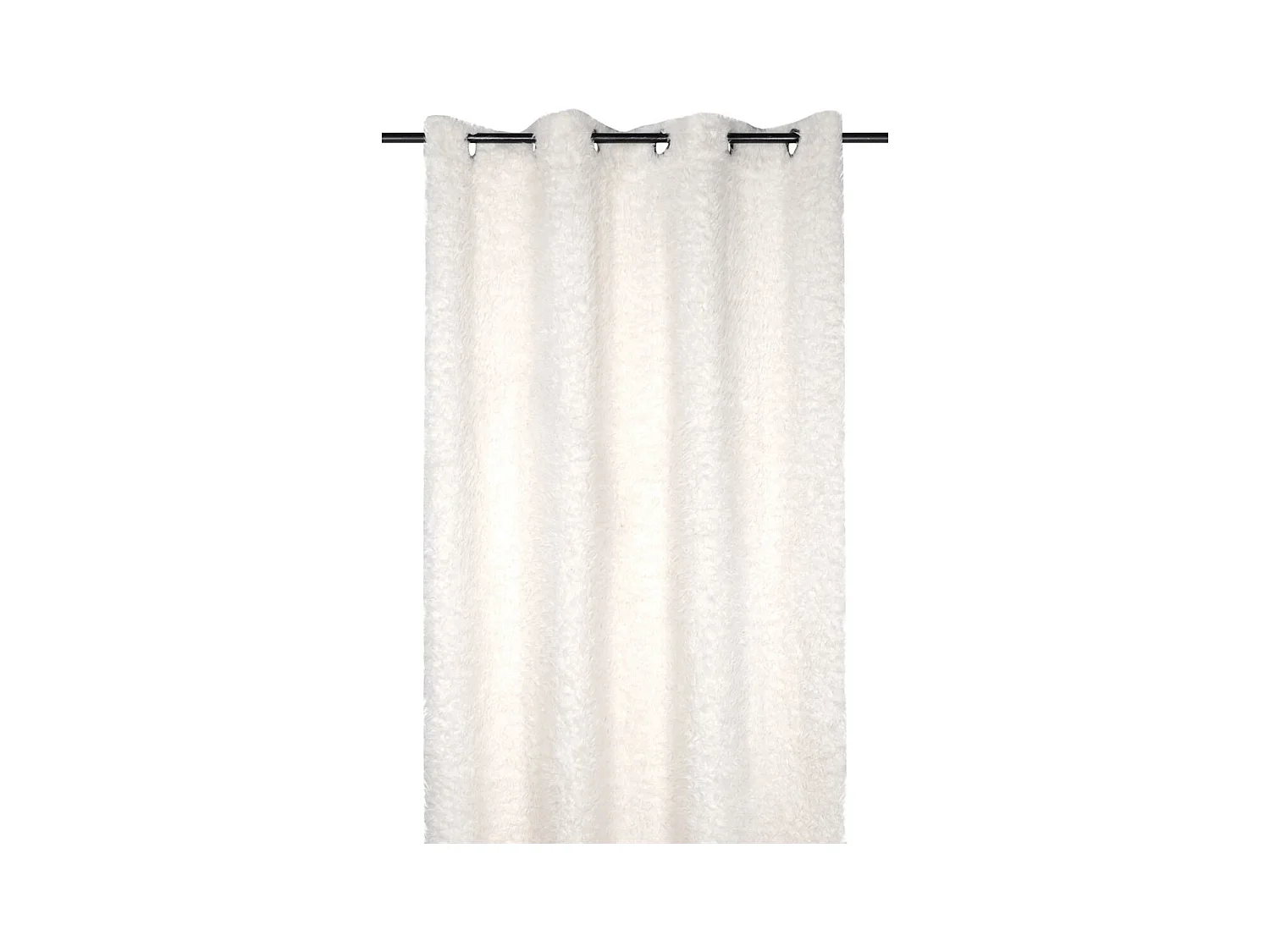 Rideau en Mouton Blanc 135x250 cm pour une Décoration Élégante