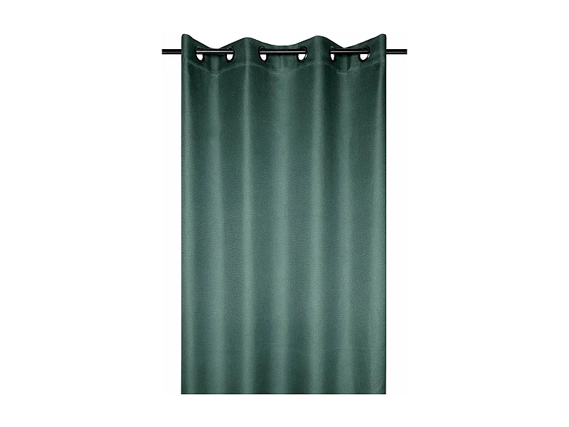 Einfarbiger blickdichter Vorhang mit Struktur 140 x 180 cm